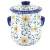 Blue Rose Polish Pottery 37A WR Unikat Cookie Jar -Blue Rose Pottery Store GUEST cb1ececc c61a 4fd9 b604 21cb19de2afc