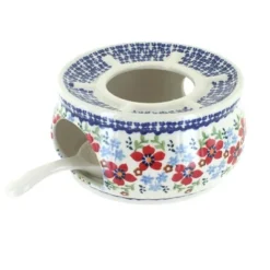 Blue Rose Polish Pottery P089 Manufaktura Teapot Warmer -Blue Rose Pottery Store GUEST cb231bbb 5f83 46ad 9dc3 d83b934e51e4