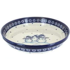 Blue Rose Polish Pottery 879 Zaklady Pie Plate -Blue Rose Pottery Store GUEST cb50f8ee c9b5 447e be06 4fb0480f7044