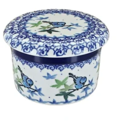 Blue Rose Polish Pottery 270 Ceramika Artystyczna French Butter Dish -Blue Rose Pottery Store GUEST cbe0b1d8 727c 42a9 94bb dab3cad32395