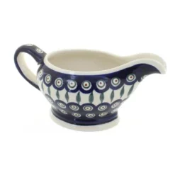 Blue Rose Polish Pottery 1258 Zaklady Gravy Boat -Blue Rose Pottery Store GUEST cc062c59 6942 452f 81b8 3b9be4617adc