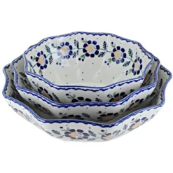 Blue Rose Polish Pottery M1000 Manufaktura Serving Bowl Set 14 Blue Rose Polish Pottery M1000 Manufaktura Serving Bowl Set -Blue Rose Pottery Store GUEST cde8ef6c 25aa 4e83 8b01 8c4a14831cf1