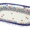 Blue Rose Polish Pottery 116 Vena Large Oval Serving Dish -Blue Rose Pottery Store GUEST d04c987f 9ed8 41ee 9053 4da433e8e43f