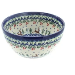 Blue Rose Polish Pottery 71 Vena Dessert Bowl 33 Blue Rose Polish Pottery 71 Vena Dessert Bowl -Blue Rose Pottery Store GUEST d0945860 86e0 43dd ac8d 2ca517c71a8f