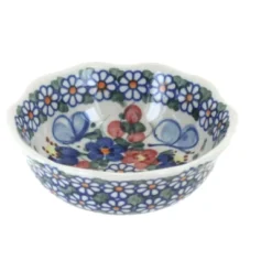 Blue Rose Polish Pottery 513 Vena Small Scallop Bowl -Blue Rose Pottery Store GUEST d0f3a226 398c 40c2 ad9e 820ba9aa3266