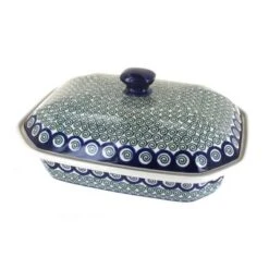 Blue Rose Polish Pottery 665 Ceramika Artystyczna Large Covered Baking Dish 29 Blue Rose Polish Pottery 665 Ceramika Artystyczna Large Covered Baking Dish -Blue Rose Pottery Store GUEST d1ec5dee 5daf 4cd8 851a 0c13cc725a5e