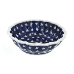 Blue Rose Polish Pottery 1278 Zaklady Medium Scallop Bowl 15 Blue Rose Polish Pottery 1278 Zaklady Medium Scallop Bowl -Blue Rose Pottery Store GUEST d2570440 74a5 4d0d 9e02 e7f1848ce953