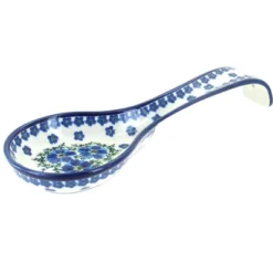 Blue Rose Polish Pottery 1178 Zaklady Large Spoon Rest -Blue Rose Pottery Store GUEST d2fa2b98 9c51 4423 9c7d 6ee413c575e6