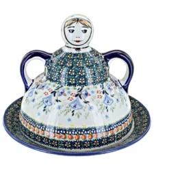 Blue Rose Polish Pottery B001 Manufaktura Cheese Lady -Blue Rose Pottery Store GUEST d43e26d9 c038 483b aa56 6b0bf73f24a1