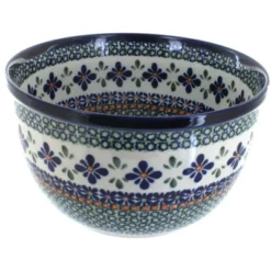 Blue Rose Polish Pottery 985 Zaklady Medium Mixing Bowl -Blue Rose Pottery Store GUEST d479fefe 5807 4bf5 a035 3eee2a101f39