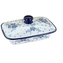 Blue Rose Polish Pottery 294 Ceramika Artystyczna Butter Dish -Blue Rose Pottery Store GUEST d4c666d0 c76f 453e af2c ac82b61eab01