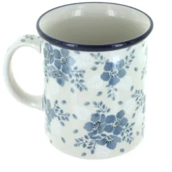 Blue Rose Polish Pottery 236 Ceramika Artystyczna Small Coffee Mug -Blue Rose Pottery Store GUEST d57547e0 0956 42d0 9cff d4e4c06d1671