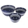 Blue Rose Polish Pottery 1900 Zaklady Mixing Bowl Set -Blue Rose Pottery Store GUEST d5c4136e e17e 4152 80d8 963a452cfef8