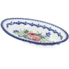 Blue Rose Polish Pottery 32C WR Unikat Small Oval Dish 2 Blue Rose Polish Pottery 32C WR Unikat Small Oval Dish -Blue Rose Pottery Store GUEST d78f6427 cc92 4b57 b9f6 fd4f4ddf161a