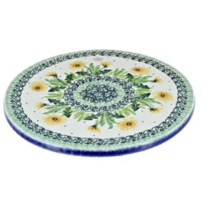 Blue Rose Polish Pottery 413-Trivet -Blue Rose Pottery Store GUEST d7daa4bd 98dc 44b4 8d8e 326f7498b5fe