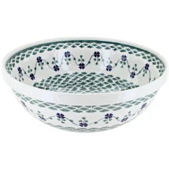 Blue Rose Polish Pottery M092 Manufaktura Large Serving Bowl -Blue Rose Pottery Store GUEST d7fb9fb9 b3c0 40f7 9eb1 f877b5190261