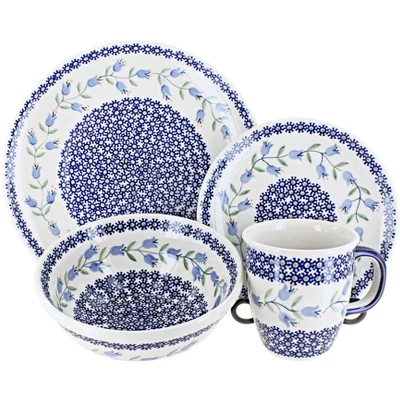 Blue Rose Polish Pottery Manufaktura Dinnerware (4PC) 22 Blue Rose Polish Pottery Manufaktura Dinnerware (4PC) - Image 20