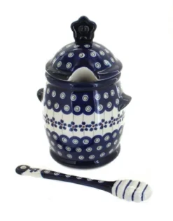 Blue Rose Polish Pottery 1848-1849 Zaklady Homey Pot & Dipper -Blue Rose Pottery Store GUEST d82c8da2 d4bb 455c b20e 5d88252aaaf2