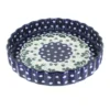 Blue Rose Polish Pottery 637 Ceramika Artystyczna Torte Plate -Blue Rose Pottery Store GUEST d8f81369 8012 42bf 8a7f aed4e13ba616