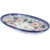 Blue Rose Polish Pottery 104 Vena Oval Platter -Blue Rose Pottery Store GUEST d91a93ba cd6e 48c4 84b0 3d19869c791a