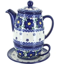 Blue Rose Polish Pottery 380 Vena Tea For One 25 Blue Rose Polish Pottery 380 Vena Tea For One -Blue Rose Pottery Store GUEST da02275b 87bf 4bdb 9bcc 5104801061c6