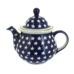 Blue Rose Polish Pottery 943 Zaklady Large Teapot -Blue Rose Pottery Store GUEST da751462 5991 46d8 9dba 6807acbdf418