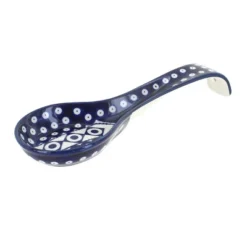 Blue Rose Polish Pottery 1178 Zaklady Large Spoon Rest -Blue Rose Pottery Store GUEST daadf83f 5230 42d7 9cbe bb5fdb4b67e6