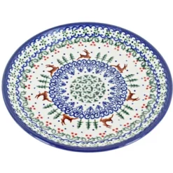 Blue Rose Polish Pottery Vena Dessert Plate 32 Blue Rose Polish Pottery Vena Dessert Plate -Blue Rose Pottery Store GUEST dac8880f 7eec 4cdc 9db0 c099205f6bf7