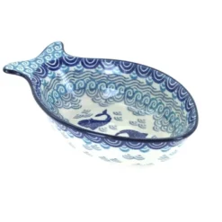 Blue Rose Polish Pottery E25 Ceramika Artystyczna Medium Fish Dish -Blue Rose Pottery Store GUEST db6bd06d 2391 437f 818c 82a601bbc3b0