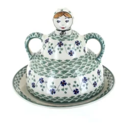 Blue Rose Polish Pottery B001 Manufaktura Cheese Lady -Blue Rose Pottery Store GUEST dc22b4d9 8028 49da b9c0 0ad44f0567c7