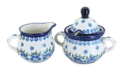 Blue Rose Polish Pottery 944-945 Zaklady Cream & Sugar Set 14 Blue Rose Polish Pottery 944-945 Zaklady Cream & Sugar Set -Blue Rose Pottery Store GUEST dcbc5656 4752 43ec a10f a006e333d51a