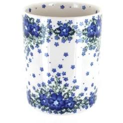 Blue Rose Polish Pottery 382 Vena Utensil Jar -Blue Rose Pottery Store GUEST dce7aad4 7e9c 453e a551 d7011c2ffc3a