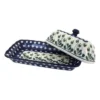 Blue Rose Polish Pottery A65 Ceramika Artystyczna Butter Dish -Blue Rose Pottery Store GUEST dce82fc5 d653 4d86 8082 4f5ff20181b8