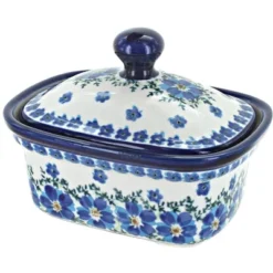 Blue Rose Polish Pottery 1188 Zaklady Butter Tub 19 Blue Rose Polish Pottery 1188 Zaklady Butter Tub -Blue Rose Pottery Store GUEST dd2a55b3 5c7f 4352 8feb 67ccf02af5e8