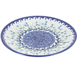 Blue Rose Polish Pottery Vena Dessert Plate 30 Blue Rose Polish Pottery Vena Dessert Plate -Blue Rose Pottery Store GUEST dde63dd7 81c6 4606 9191 decf5e5e11b2
