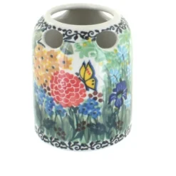 Blue Rose Polish Pottery 575 Ceramika Artystyczna Toothbrush Holder -Blue Rose Pottery Store GUEST df8d9a79 402f 42cd 8de0 a13f35da575a