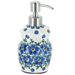 Blue Rose Polish Pottery 2018 Zaklady Soap Dispenser -Blue Rose Pottery Store GUEST e058f72b 9a20 40b1 b75a ece2876ce30e