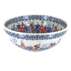 Blue Rose Polish Pottery 76 Vena Small Serving Bowl -Blue Rose Pottery Store GUEST e0afc942 bbbd 4d33 ab64 fe33b1673544
