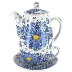 Blue Rose Polish Pottery 380 Vena Tea For One 17 Blue Rose Polish Pottery 380 Vena Tea For One -Blue Rose Pottery Store GUEST e12f1d03 70fe 42a2 89b4 68969f3dd4e0