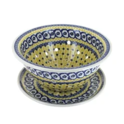 Blue Rose Polish Pottery 470 Ceramika Artystyczna Berry Bowl -Blue Rose Pottery Store GUEST e1efa90b b155 4c3e 8995 524045829bf6