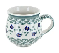 Blue Rose Polish Pottery K090 Manufaktura Bubble Mug -Blue Rose Pottery Store GUEST e2068a23 2014 4a71 916f dd070a03645d