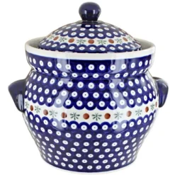 Blue Rose Polish Pottery 1127 Zaklady Large Container 21 Blue Rose Polish Pottery 1127 Zaklady Large Container -Blue Rose Pottery Store GUEST e276c11d 5ec7 42ba b10f 89c60c7287ec