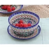 Blue Rose Polish Pottery 454-195 Vena Berry Bowl With Saucer 1 Blue Rose Polish Pottery 454-195 Vena Berry Bowl With Saucer -Blue Rose Pottery Store GUEST e294188b b7c0 48b4 af08 9c23b24f1b68