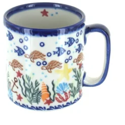 Blue Rose Polish Pottery Vena Mug 27 Blue Rose Polish Pottery Vena Mug -Blue Rose Pottery Store GUEST e415219b 445b 4922 aa8f 6340d7a59b9a