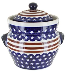 Blue Rose Polish Pottery 1126 Zaklady Canister -Blue Rose Pottery Store GUEST e46b6c6c bbc1 4f2e 9154 4fe975d48113