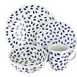 Blue Rose Polish Pottery Zaklady Dinnerware (4 PC) -Blue Rose Pottery Store GUEST e56e68fa 64c2 4246 9f8f 87395e2126f9