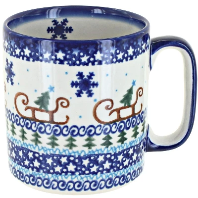 Blue Rose Polish Pottery Vena Mug 20 Blue Rose Polish Pottery Vena Mug - Image 18