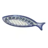 Blue Rose Polish Pottery 452 Vena Fish Dish -Blue Rose Pottery Store GUEST e87961a1 5168 4040 bf6b 60acbb4d6f80