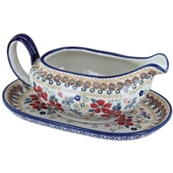 Blue Rose Polish Pottery S119 Manufaktura Gravy Boat & Plate 28 Blue Rose Polish Pottery S119 Manufaktura Gravy Boat & Plate -Blue Rose Pottery Store GUEST e9a37edd f753 4912 838f 1e4caa5fcc04