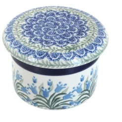 Blue Rose Polish Pottery 270 Ceramika Artystyczna French Butter Dish -Blue Rose Pottery Store GUEST e9a6c637 ffe8 47d5 833b 1a9737222d90